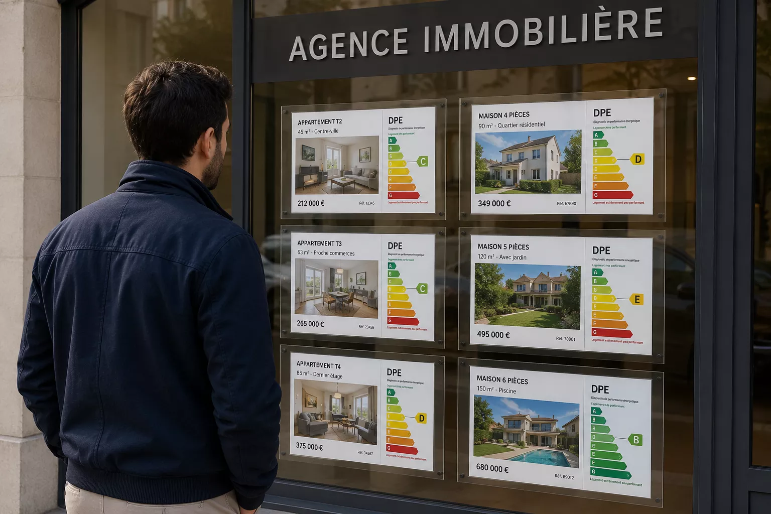 Annonce DPE agence immobilière